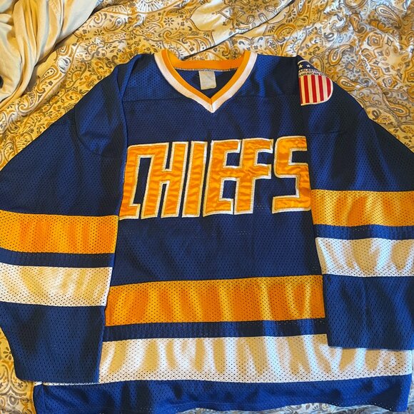 Charleston Chiefs - Slapshot Hockey Jersey SZ L - Picture 1 of 2